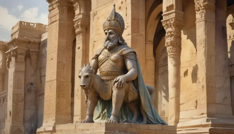 Discover the Magnificence of the Shah of the Sassanian Empire Statue: 10 Fascinating Insights