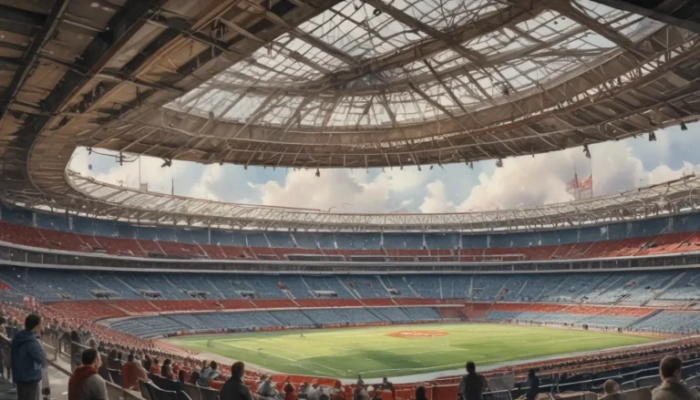 Exploring the Grandeur of Yuri Gagarin Stadium: A Tribute to Soviet Achievements