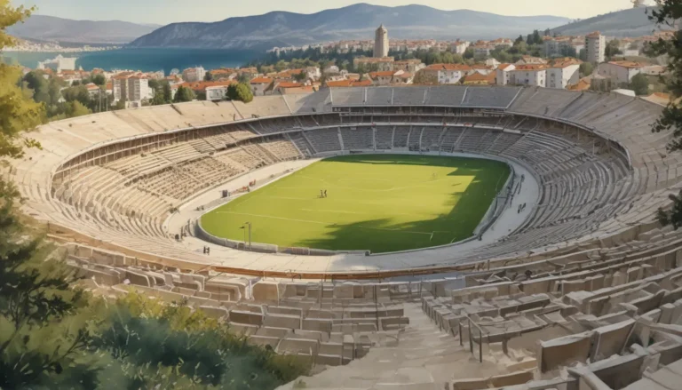 Explore the Beauty and History of Poljud Stadium: A Must-Visit Destination in Split, Croatia