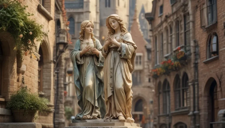 Discover the Enchanting Madonna of Bruges Statue: A Masterpiece by Michelangelo