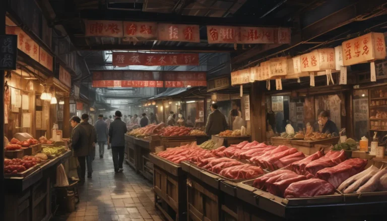 Unveiling the Enigmatic Wonders of Kanamachi Meat Market in Tokyo