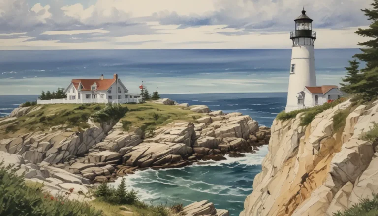 Explore the Enigmatic Beauty of Pemaquid Point Lighthouse