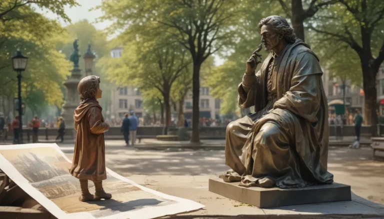 Discovering the Splendor of the Erasmus Statue in Rotterdam