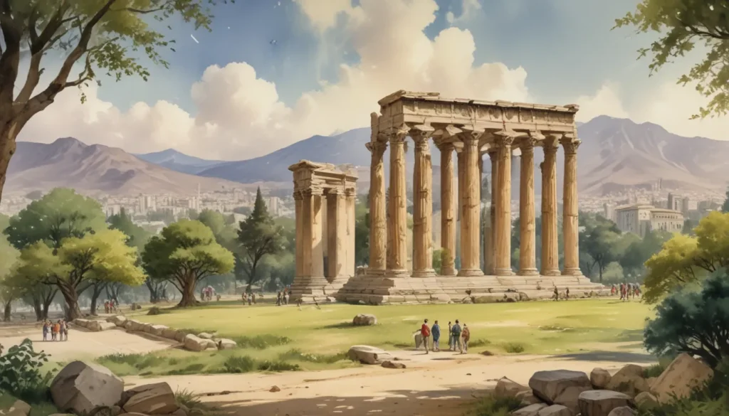 extraordinary facts about temple of olympian zeus athens 23715c08