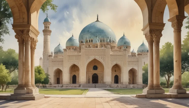 Exploring the Beauty of Kok Gumbaz Mosque in Uzbekistan