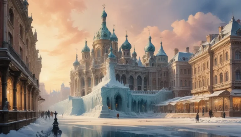 The Enchanting Ice Palace: A Marvel of Saint Petersburg