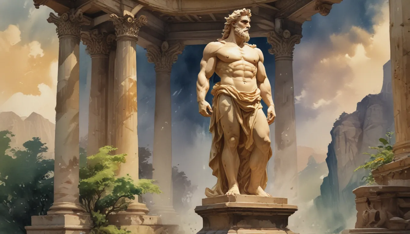 mind blowing facts about the zeus statue 0aaea963