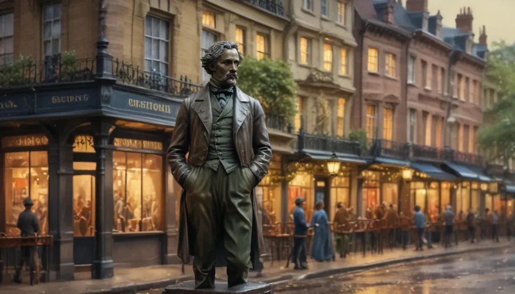 surprising facts about the charles dickens statue ad0ae9b8