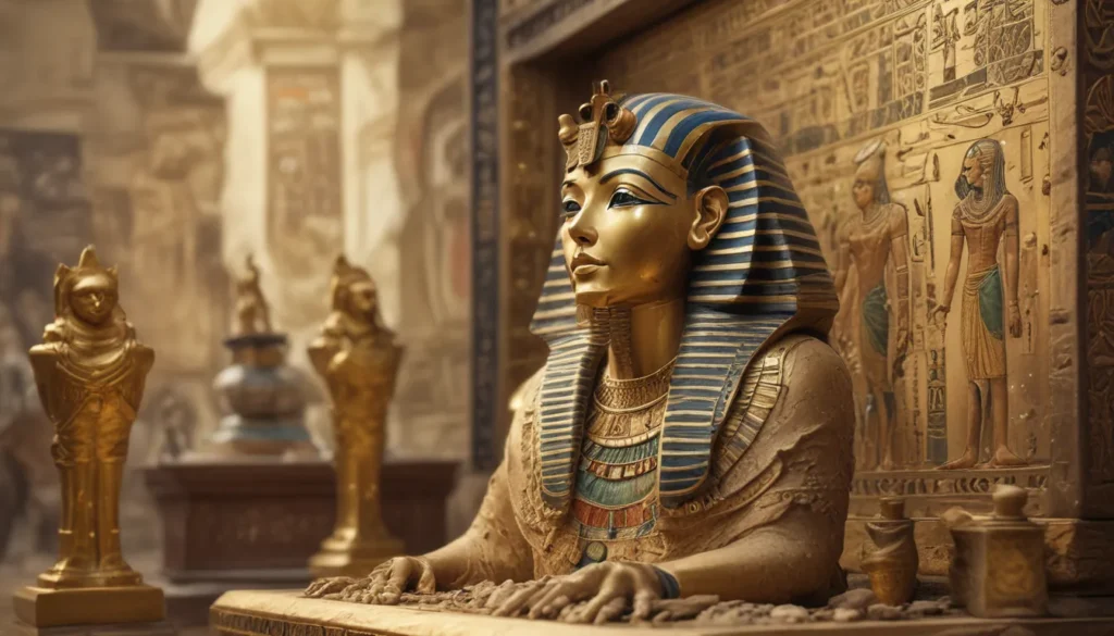 surprising facts about the king tutankhamun statue 88263727