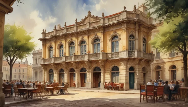 Explore the Enchanting Teatro Nacional D. Maria II in Lisbon, Portugal